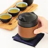 Teaware Sets Japanese Ceramic Teapot Kettles Gaiwan Tea Cup Teacups Travel Sethandmade Portable Office Set