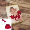 Zestawy odzieży 0-3 miesiące dziecięce Fotografia szydełka Robienie zdjęć noworodków Cool Boy Clothing Pants Ubranie Setl240513