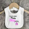 PI3S BIBS BURP CLOTES BABY BIBS The Worlds Best Grandfather Printed Baby New Brune Deash Dist