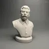 Decorative Figurines Stalin-Soviet Model Gypsum Figure Sculpture Great Office Study Wine Cabinet Art Decoration