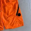 Shorts Herren Designer CP kurze Single Lens Pocket Classic Color Baggy Beach Hosen joggen lässige, schnelle Trocknerjoggeniefe