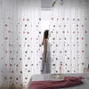 Curtain Children Heart Tulle Curtains For Kids Girls Bedroom Cartoon Embroidered Sheer Living Room Drapes Custom Cortinas