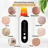 6NQL Cleaning Ultrasonic skin scrubber facial shovel deep cleaning of blackheads removal pores agent for dead cavitation ion EMS elevator d240510