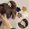 Hårtillbehör 3st/Set High Ponytail CLIP CLAW FIXT ARTIFACT Frostat Small Flower Hairpin Head Dress for Women
