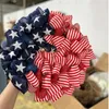 Decorative Flowers Independence Day Patriotic Wreath American Lighted Outdoor Valentines For Front Door Outside