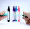 Glass da pelle in silicone colorato all'ingrosso Un tubo da battitore Taster di sigaretta colorato portatile con tappo rimovibile per fumare filtri per tubi a vapore a vapore ridotto