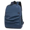 Backpack Multifunction Waterproof Men Women Luxury Student School Bags Notebook Backpacks Casual Pleated 14 Inch Laptop Bag