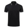 Men Stripe Polo T Shirts High Quality Fashion Business Collar T-shirt Wholesale Golf Tshirts For Men Playeras Polos Para Hombres 240513