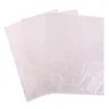 Aufbewahrungsbeutel 100pcs Kunststoff Schutzhüllhüllkurve weiße Blasenschaum verpacken klaren Stoßdämpferbeutel Doppelfilmpolsterung