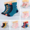 Kids Socks 5 pairs of baby girl socks spring/summer cotton newborn baby socks baby Meias Para baby socks childrens socks 1-12Y d240513