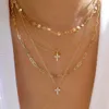 Подвесные ожерелья ретро золото многоцветное женское ожерелье многослойное ожерелье диска.