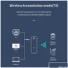 Bluetooth Car Kit New Transmitter Receiver Wireless Adapter 3.5mm O Stereo Aux for Music Hands Headset Drop Dreviry Aut Automobiles M ot4va