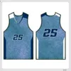 Basketball Jersey Men Stripe Short Sleeve Street Shirts Black White Blue Sport Shirt UBX36Z3001