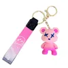 Chavetão de chameleão colorido criativo Chavetão Casal Casal Feminino Moda Bag Keychain Keyring