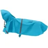 Vêtements pour chiens imperméable poncho petites bottes de pluie manteaux extérieurs imperméables moyens chiens à capuche pu