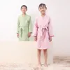 Habitation coton enfant peignoir à 3 couches en maillot la robe habitante douce sommeil porte l'eau absorption mince pyjamas japon kimono robes loo