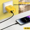 65W USB Charger 3 Ports PD Type C Snel oplaadlader EU US PLUK ADAPTER Telefoon Power levering Snel oplaad QC3.0 Mobiele telefoon Wall Charger voor iPhone Samsung Xiaomi