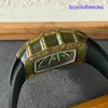 RM Механические запястья Watch Series серия RM59-01 Limited 50 Kiwi Carbon Nano Material Watches