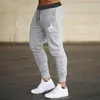Calça masculina masculina seca rápida esportes respiráveis calças de moletom casual da moda