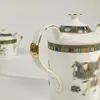 Café Suje Teaware Define estilo europeu de chá da tarde casa de chá vintage francês Tred