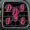 Other Interior Accessories Pink Large Letters Cartoon Car Air Vent Clip Freshener Outlet Clips Per Drop Delivery Otzji