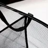 Tvättpåsar mesh korgarrangör för smutsiga kläder badrum lagring väska hushåll vägg hängande ram hink