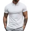 Summer Nuovo Nuovo Maglie a maniche corte Short Shirt Maglietta a colori solidi allargata da uomo M513 21