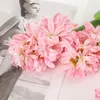 Symulacja kwiatów dekoracyjnych 2 widelca hiacyntus orientalis kwiat fioletowy lilowe sztuczne jedwabne tło miękkie