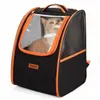 Transportadores de gatos Nylon Backpack Pet Carrier Travel Bag para Cats Kitten Pomeranian Pets carregando suprimentos
