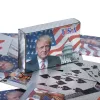 Trump jugando a las cartas Juego de póker Gold Gold USA Pokers Favor