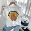 Capybara T -Shirt Kinder Kinder Tier T -Shirt Cartoons Kleidung Kid Girl Junge süße Capybaras lieben T -Shirt Baby Casual Top 240511