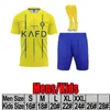 Ultra Premium Favorite Messis Soccer Jerseys O melhor presente para todos os fãs de esportes Construindo kits de camisas de futebol de criação de futebol 2024 Ronaldo Jersey fãs Kid Kits Conjuntos