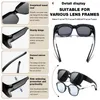 Sonnenbrille 2024 polarisierte Abdeckung über Overlay Recription Gläses Fit-Over Myopia Mann Frauen Autofahrer Großer Transfer Brillen