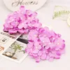 Decorative Flowers 10pcs Hydrangea Artificial Decoration Silk Heads For Wedding Home Christmas Flower Decorations