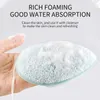 35PU Cleaning Natural exfoliating facial cleansing powder puff groove sponge deep removal blackhead with cosmetic sponge facial cleansing tool d240510