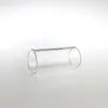 Tube en verre plat de bulle de remplacement de 2 pouces avec tuyau de tabac en verre pyrex transparent de 25 mm 2 mm d'épaisseur
