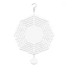 Decorative Figurines 2 Piece Sublimation Wind Spinner 10 Inch Blank Blanks Hanging Ornament For Yard Garden Decoration
