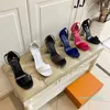 15a designer sandália sandálias de designer sapatos para mulheres lâminas sandálias Sandles Sapatos Kitten Heel Classic Brand Beach Casual Mulher Slippers