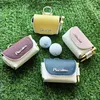 Mini Golf Ball Sac taille portable Multi Style Story Story Golfer Gift with 2 Tees Holder Accessory Supplies 240428