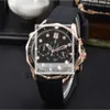 OMG Watch 2024 Nieuw merk Originele Business Men Classic Round Case Quartz Watch Wordtwatch Clock - een aanbevolen horloge voor casual A41 E4F