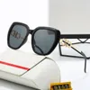 Designer Sonnenbrille Mann Mode Luxus Sonnenbrille für Frau Polarize Objektiv Urlaub Reise Frauen Sonnenbrillen Metall Herren Brille Übergroße Quadrat 1: 1 UV400 Objektiv Schatten