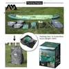 Aqua Marina Ripple 3 Personer Kayak Familjestil Leisure Sport Canoing Water Travel Fishing BoDAble Boat 370x85cm 240509