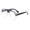 New Fashionable Half Frame Toad Glasses Men, Trendy Driver, Sunglasses for Women, Shades H513-16