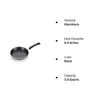Expérience en T-Fal Pan à frite antiadhésif 8 pouces four à induction 400F Cook, casseroles et casseroles, lave-vaisselle en toute sécurité noir
