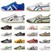 Asics Onitsuka Tiger Mexico 66 Womens Mens ASI Designer Shoes Silver Black White Blue Red Green Cream Beige Gold【code ：L】Sports Sneakers Trainers