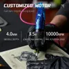 Powerful Short Wireless Tattoo Machine Kit With RCA Jack Mini Power Supply Battery Rotary Pen Motor Gun 240510