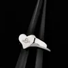 Designer Westwoods Design minimalista Mini Saturno Love Ring Index femmina versatile dita di fascia alta Finger di fascia alta