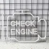 LED Neon Sign Check Engine Neon Sign Led Light Auto Room Repair Shop Decor Bar Club Luminous Atmosphere Lamp USB R230613 LL