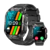 New K61Pro drei Verteidigungsanruf Smart Watch Musikwetter 1,96 Zoll Herzfrequenz Blutdruck Blut Sauerstoff Smart Watch