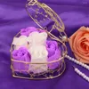 Dekoratif Çiçekler Sabun Gül Hediye Kutusu Xmas Doğum Günü Sevgililer Düğün Hediyeleri Bruiloft Dekorasyon Sevgililer Günü Yapay